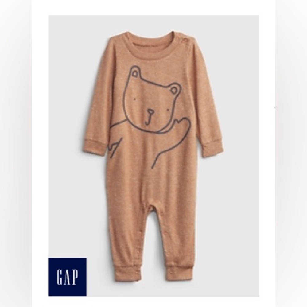 Baby Gap Softspun Brannan Bear Graphic One Piece